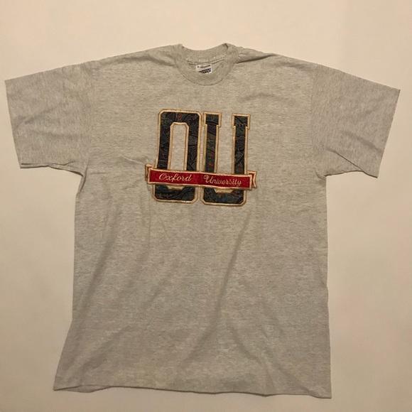 Vtg Oxford University T shirt Screen Stars sstitch - Picture 1 of 7